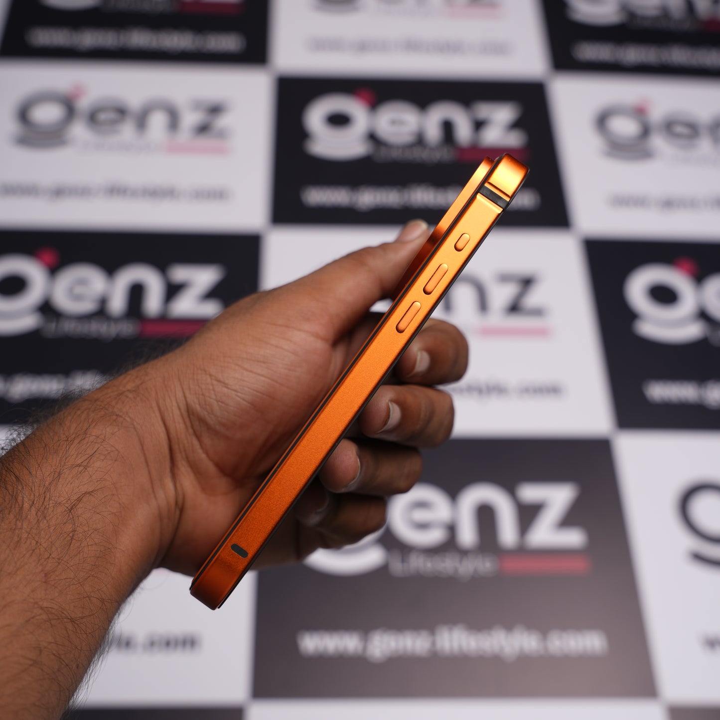 Xundd Orange Metal Hard Matte finish MagSafe Case for iPhone