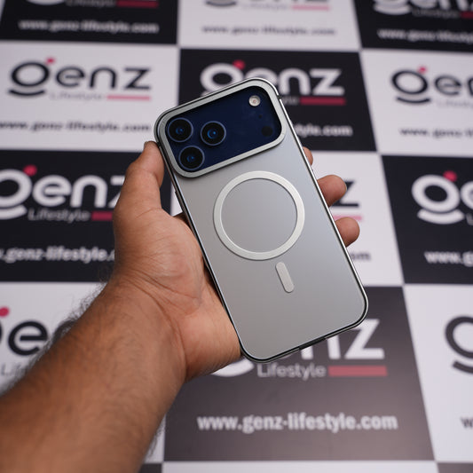 Xundd Grey Metal Hard Matte finish MagSafe Case for iPhone