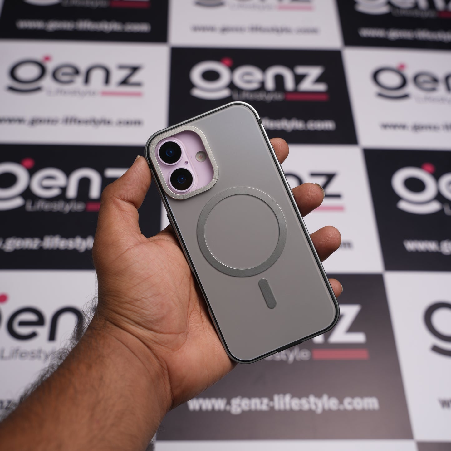 Xundd Grey Metal Hard Matte finish MagSafe Case for iPhone