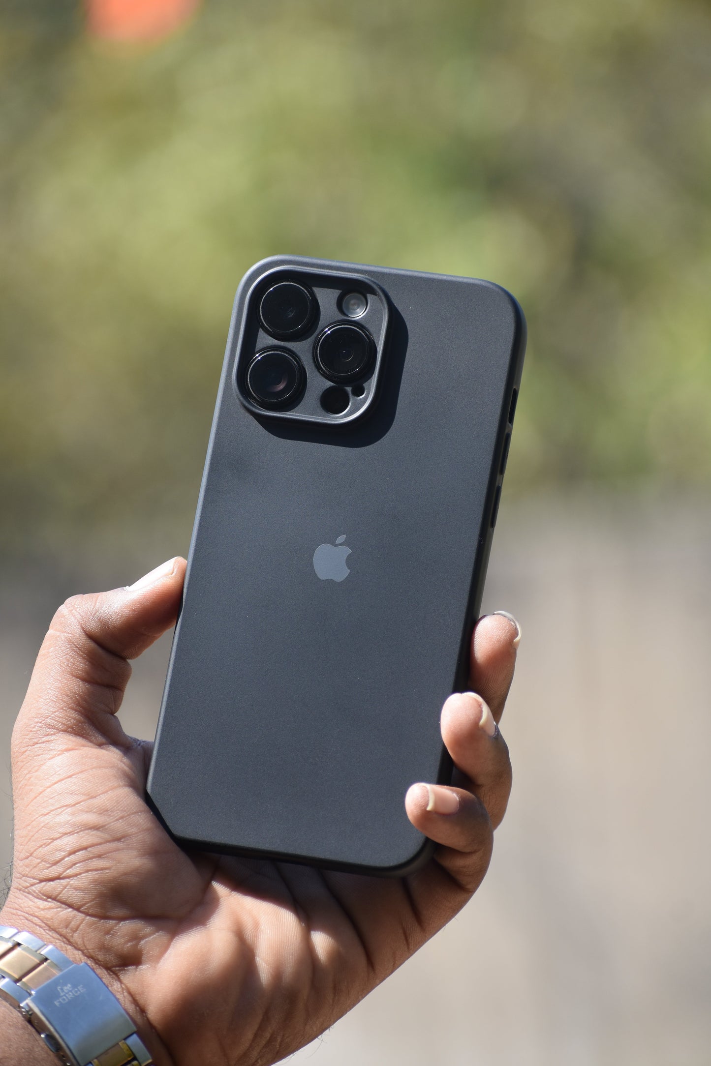 2mm Black Silicon Case with camera protection case for iPhone