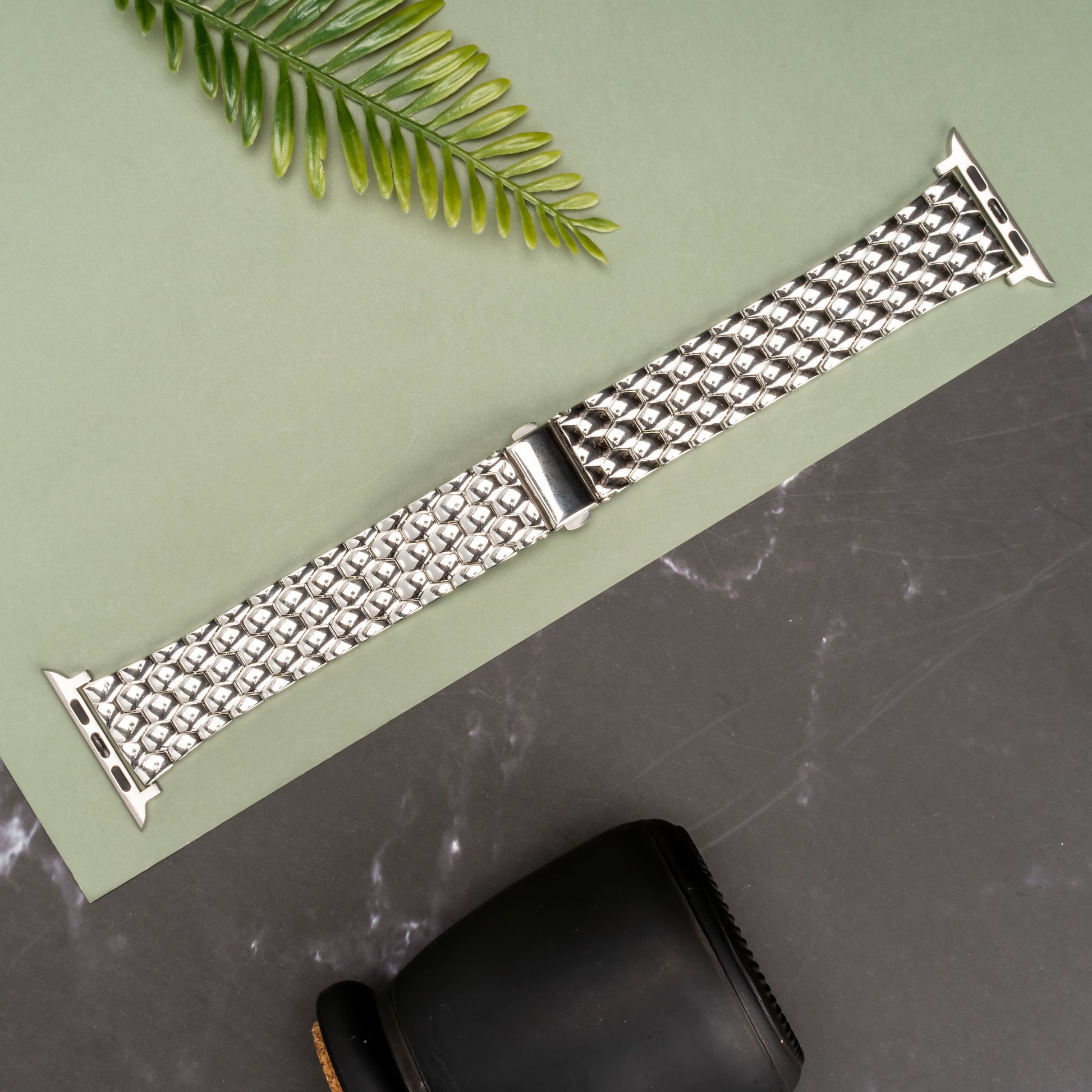 Honeycomb Metal Stainless Steel Strap for Apple iWatch