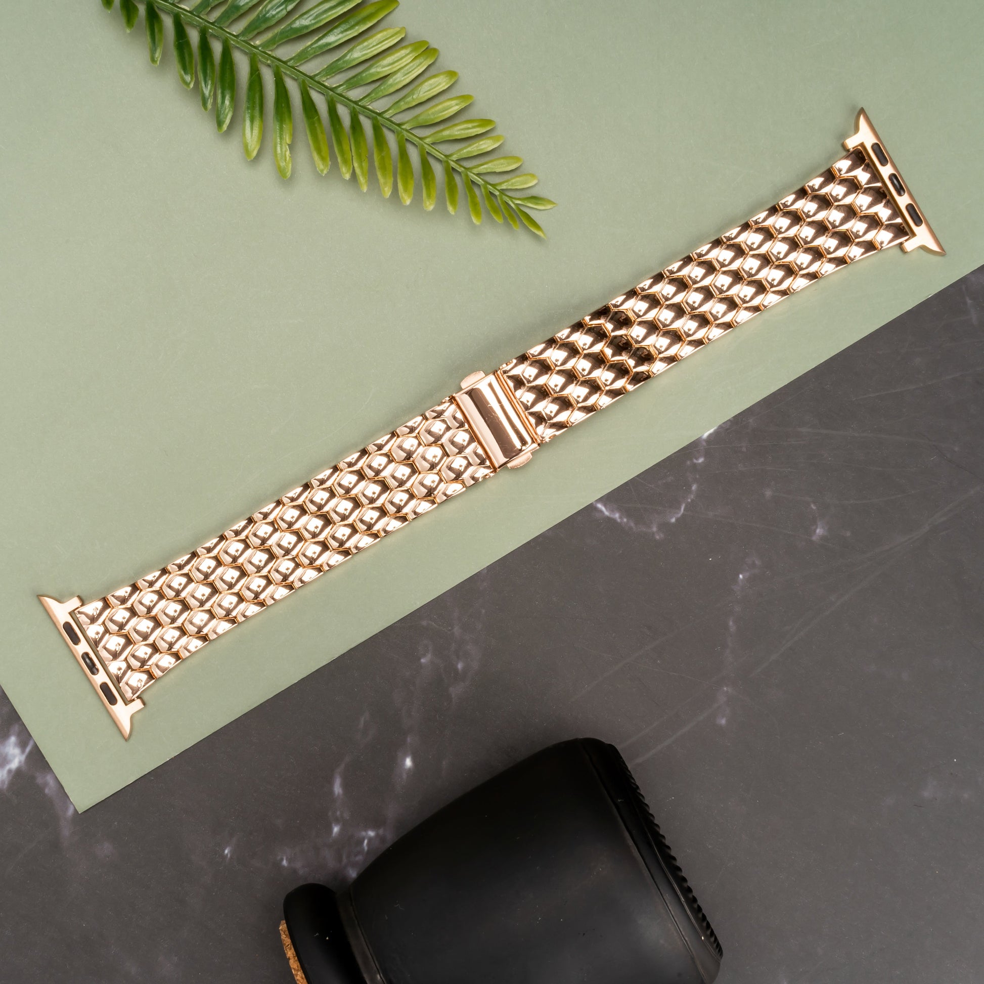 Honeycomb Metal Stainless Steel Strap for Apple iWatch