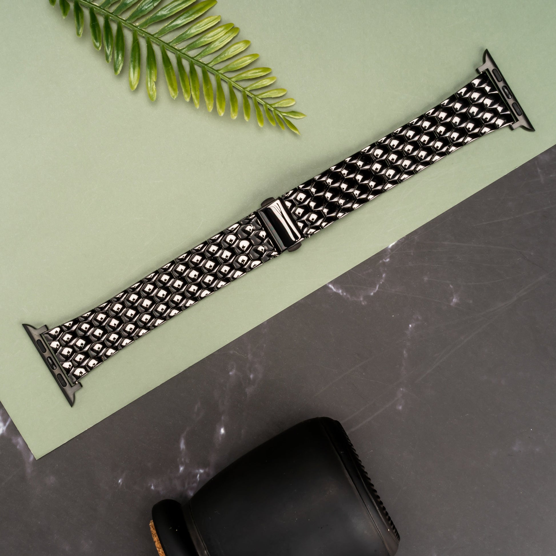 Honeycomb Metal Stainless Steel Strap for Apple iWatch