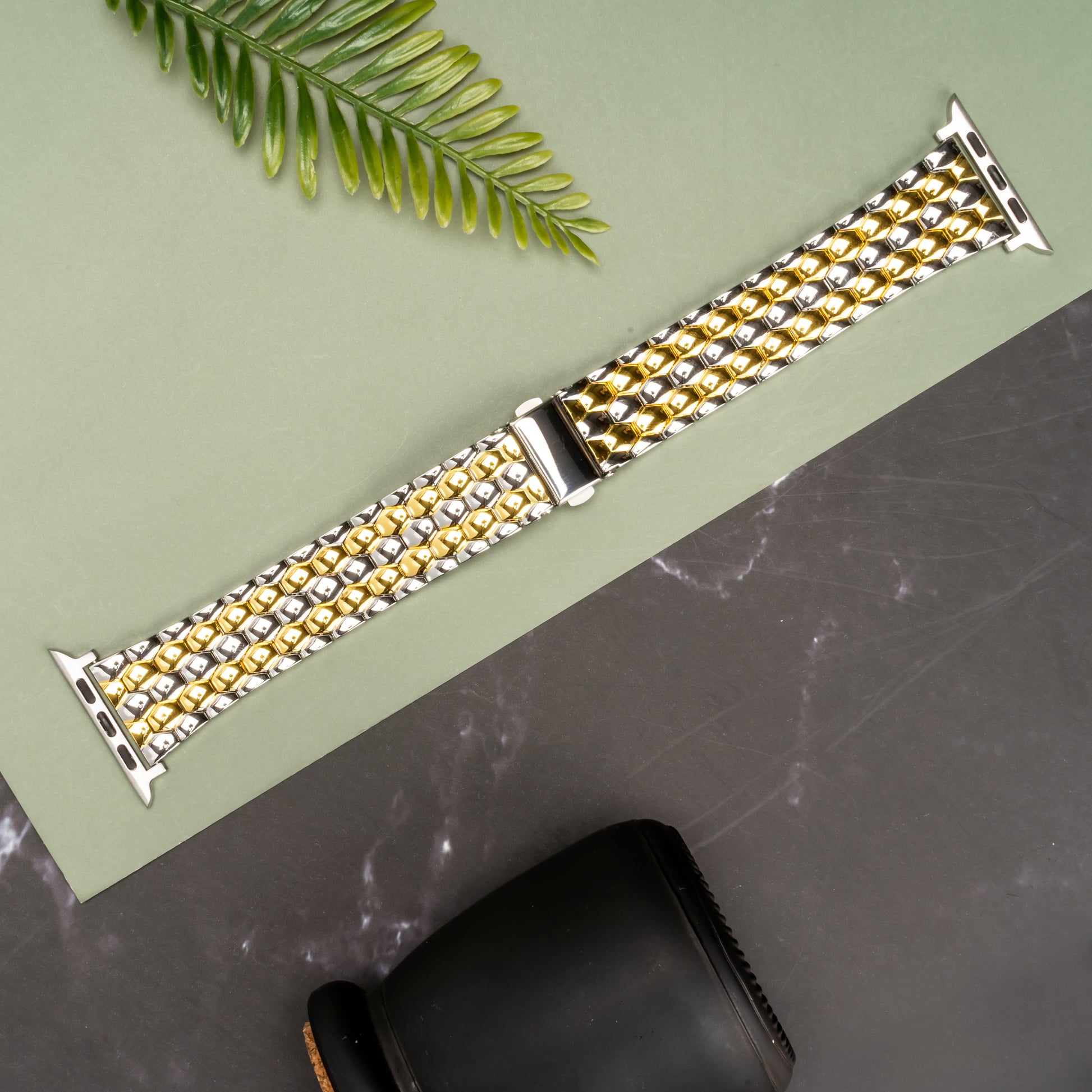 Honeycomb Metal Stainless Steel Strap for Apple iWatch