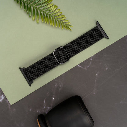 Adjustable Braided Solo Loop Soft Stretchable Elastics Strap