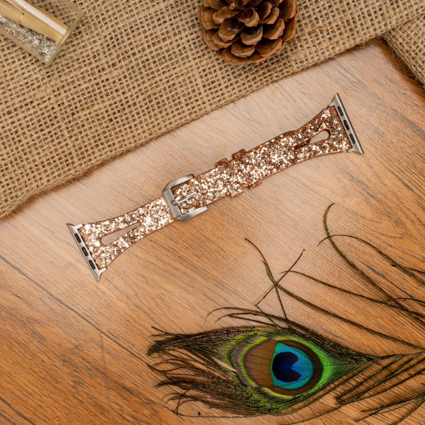 Sparkling Glitter Strap for Apple iWatch