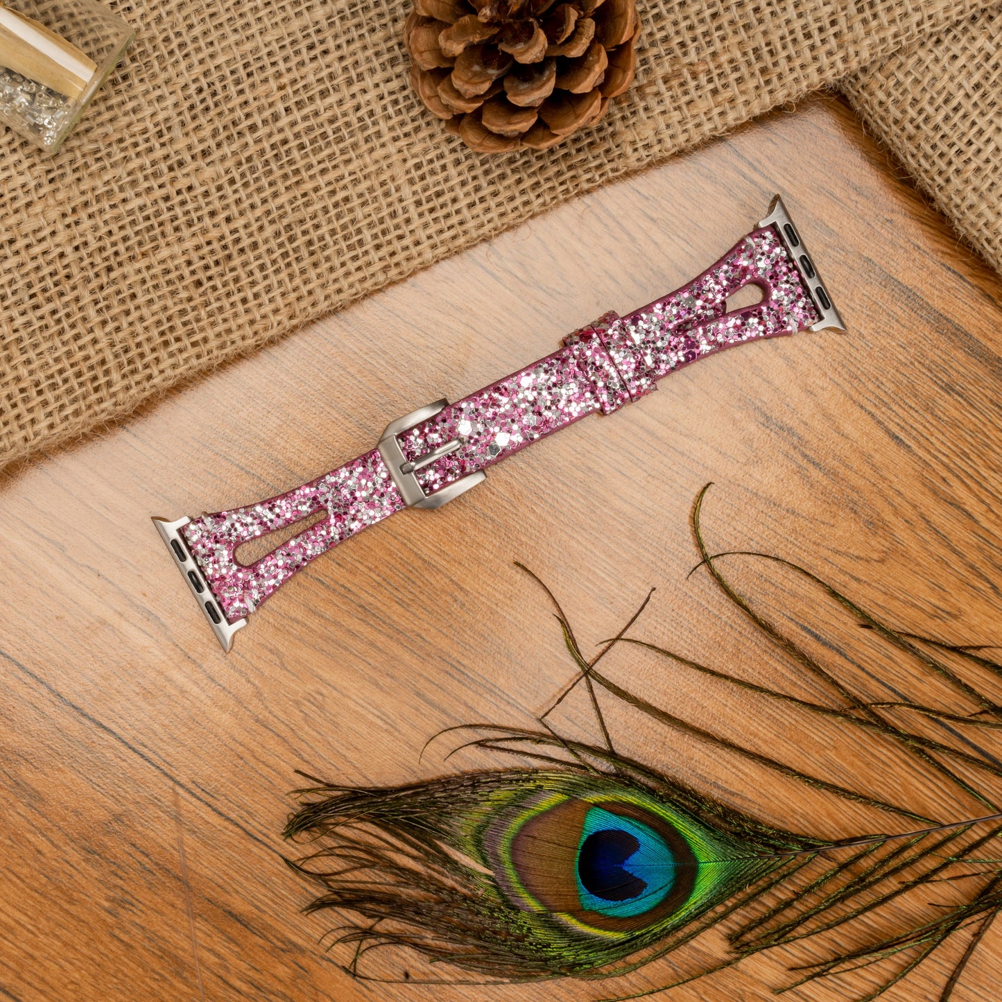Sparkling Glitter Strap for Apple iWatch