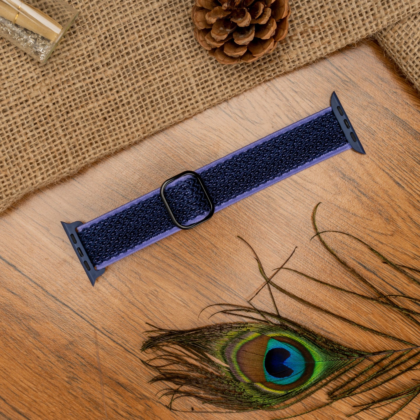 Adjustable Braided Solo Loop Soft Stretchable Elastics Strap