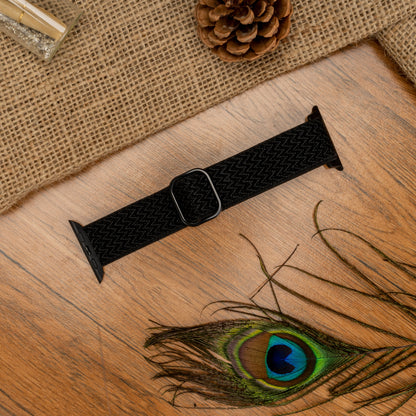 Adjustable Braided Solo Loop Soft Stretchable Elastics Strap