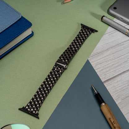 Honeycomb Metal Stainless Steel Strap for Apple iWatch