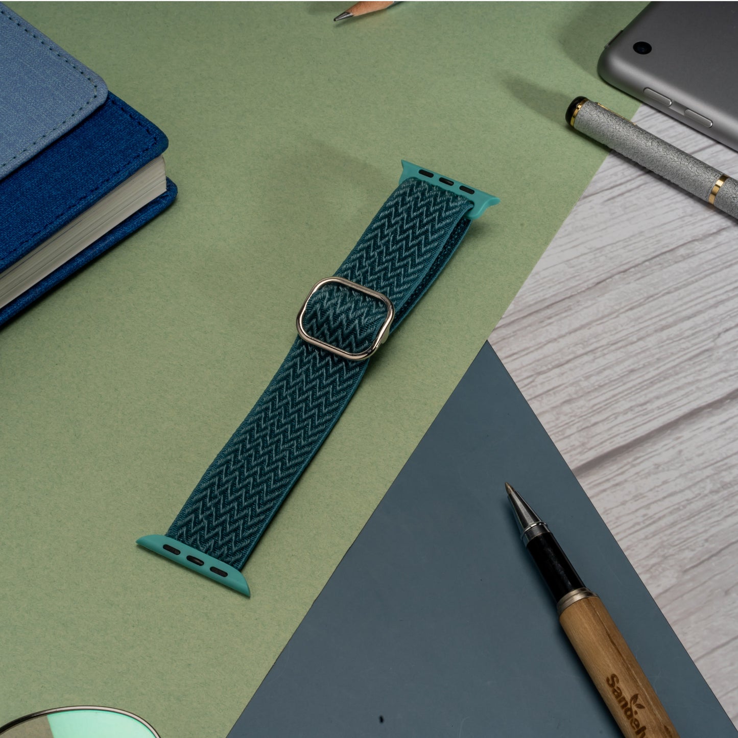 Adjustable Braided Solo Loop Soft Stretchable Elastics Strap