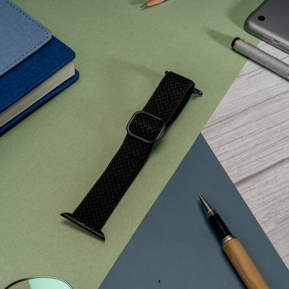 Adjustable Braided Solo Loop Soft Stretchable Elastics Strap