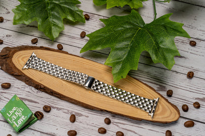Honeycomb Metal Stainless Steel Strap for Apple iWatch