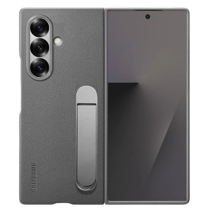 Grey Kindsuit Leather case with Kickstand for Samsung Galaxy Z Fold7