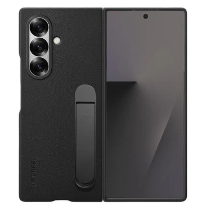 Black Kindsuit Leather case with Kickstand for Samsung Galaxy Z Fold7