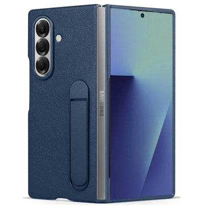 Blue Kindsuit Leather case with Kickstand for Samsung Galaxy Z Fold7