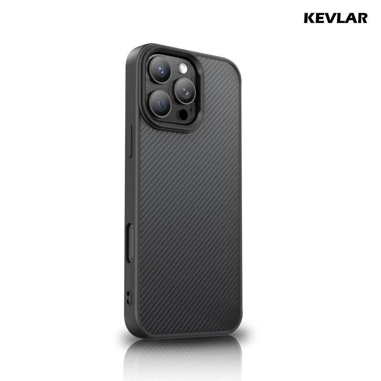 KEVLAR Carbon Soft Shock Proof MagSafe Case for iPhone