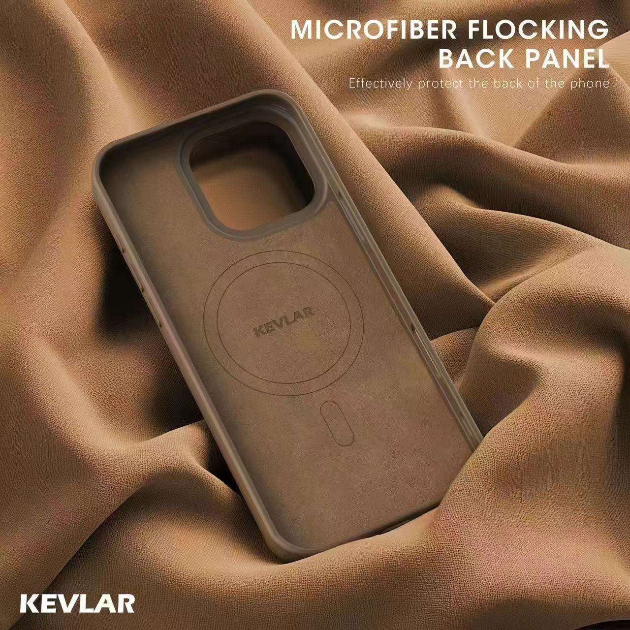 KEVLAR Carbon Soft Shock Proof MagSafe Case for iPhone