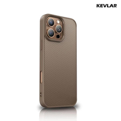 KEVLAR Carbon Soft Shock Proof MagSafe Case for iPhone
