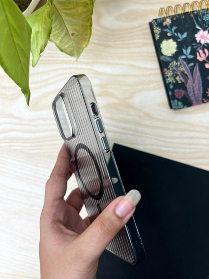 HAVOO Non-Yellow ASH Grid MagSafe Compatible Case For iPhone