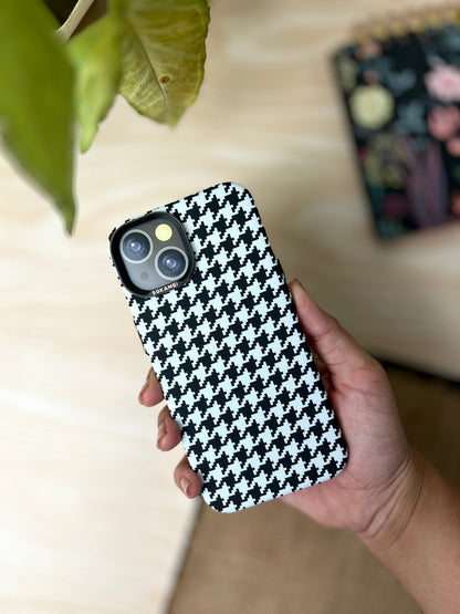 DGKAMEI White Carbon Fiber MagSafe Compatible Metal Ring Case For iPhone