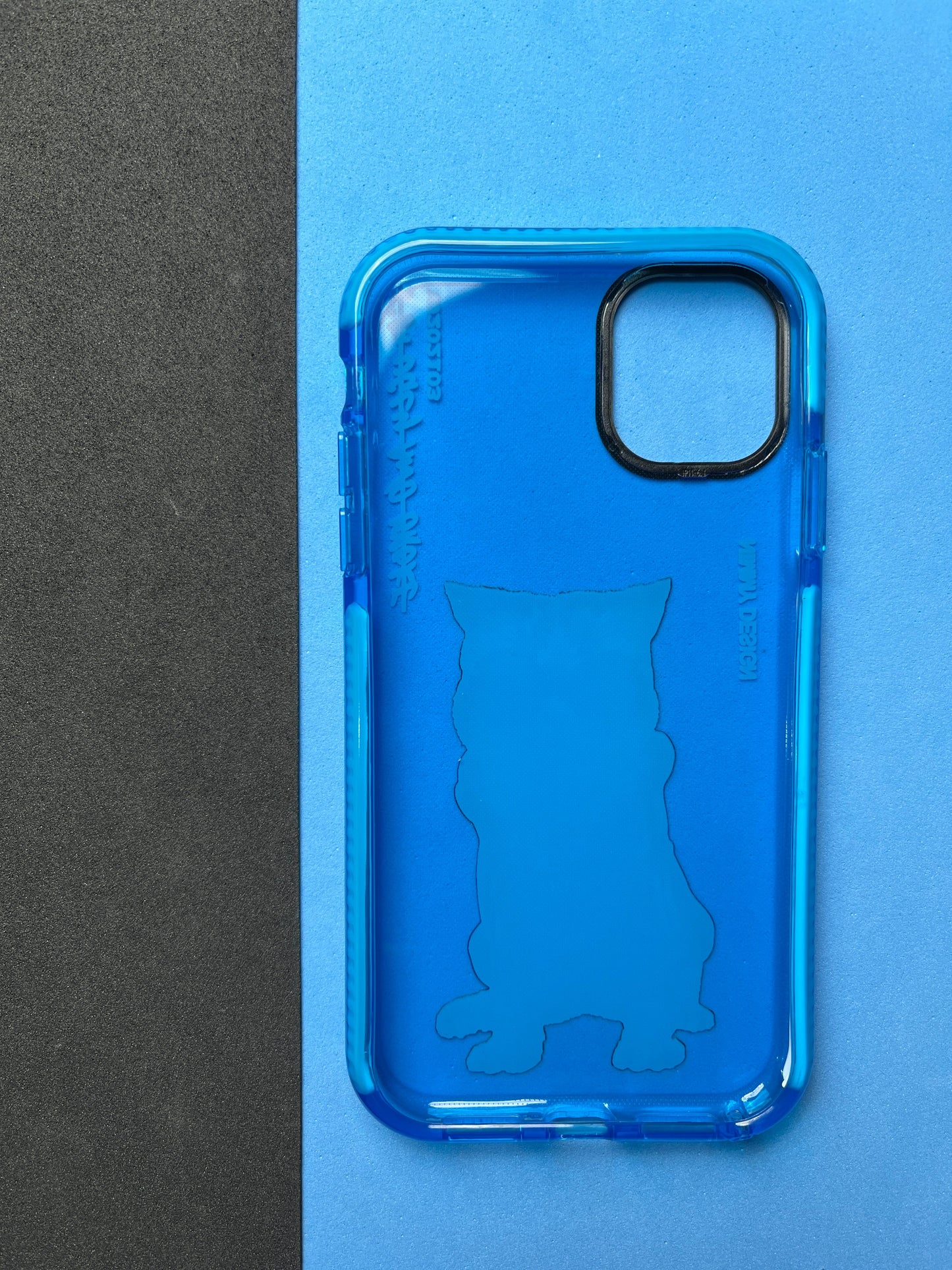 NIMMY Blue Cat  Bumper Case For iPhone