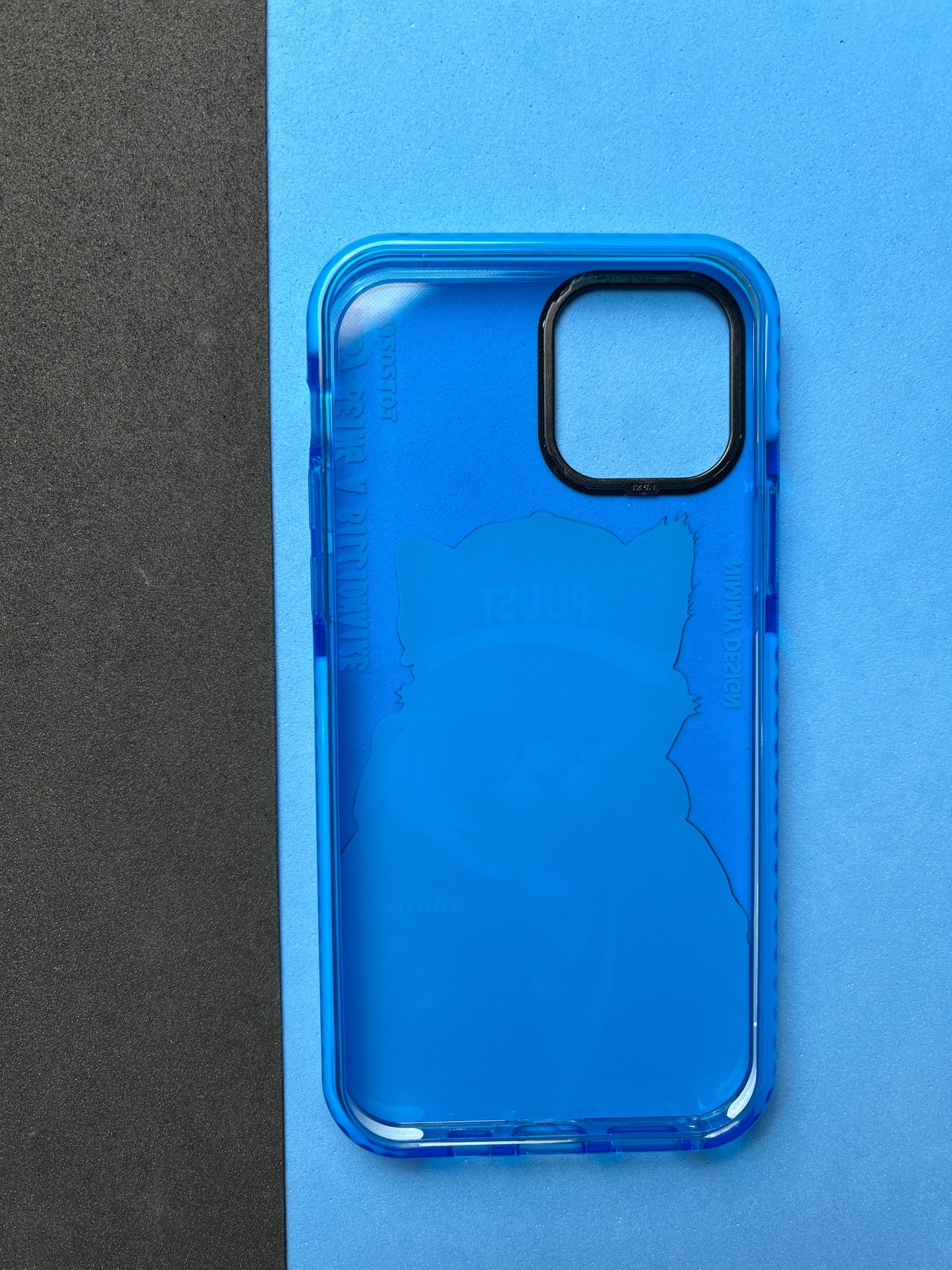NIMMY Blue Billionaire Cat  Bumper Case For iPhone