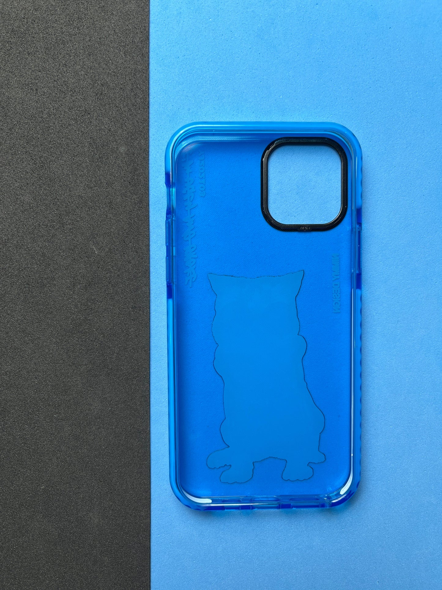 NIMMY Blue Cat  Bumper Case For iPhone