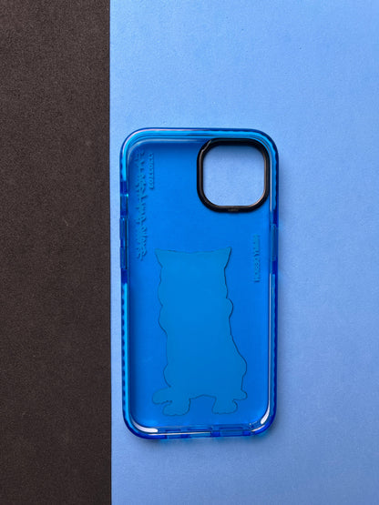 NIMMY Blue Cat  Bumper Case For iPhone