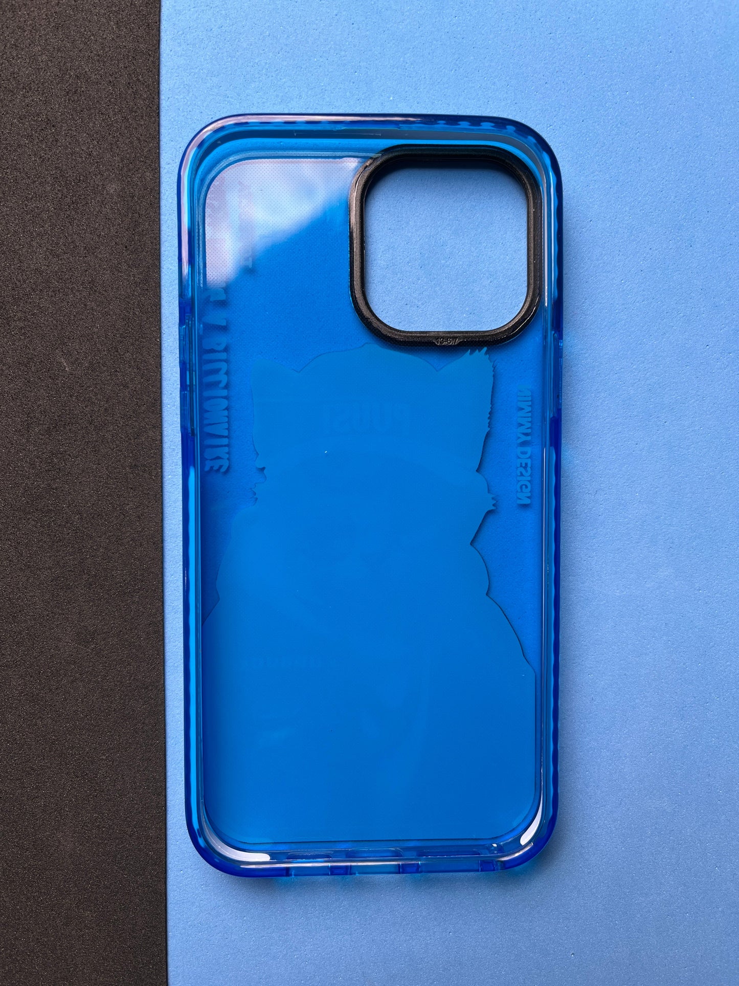 NIMMY Blue Billionaire Cat  Bumper Case For iPhone