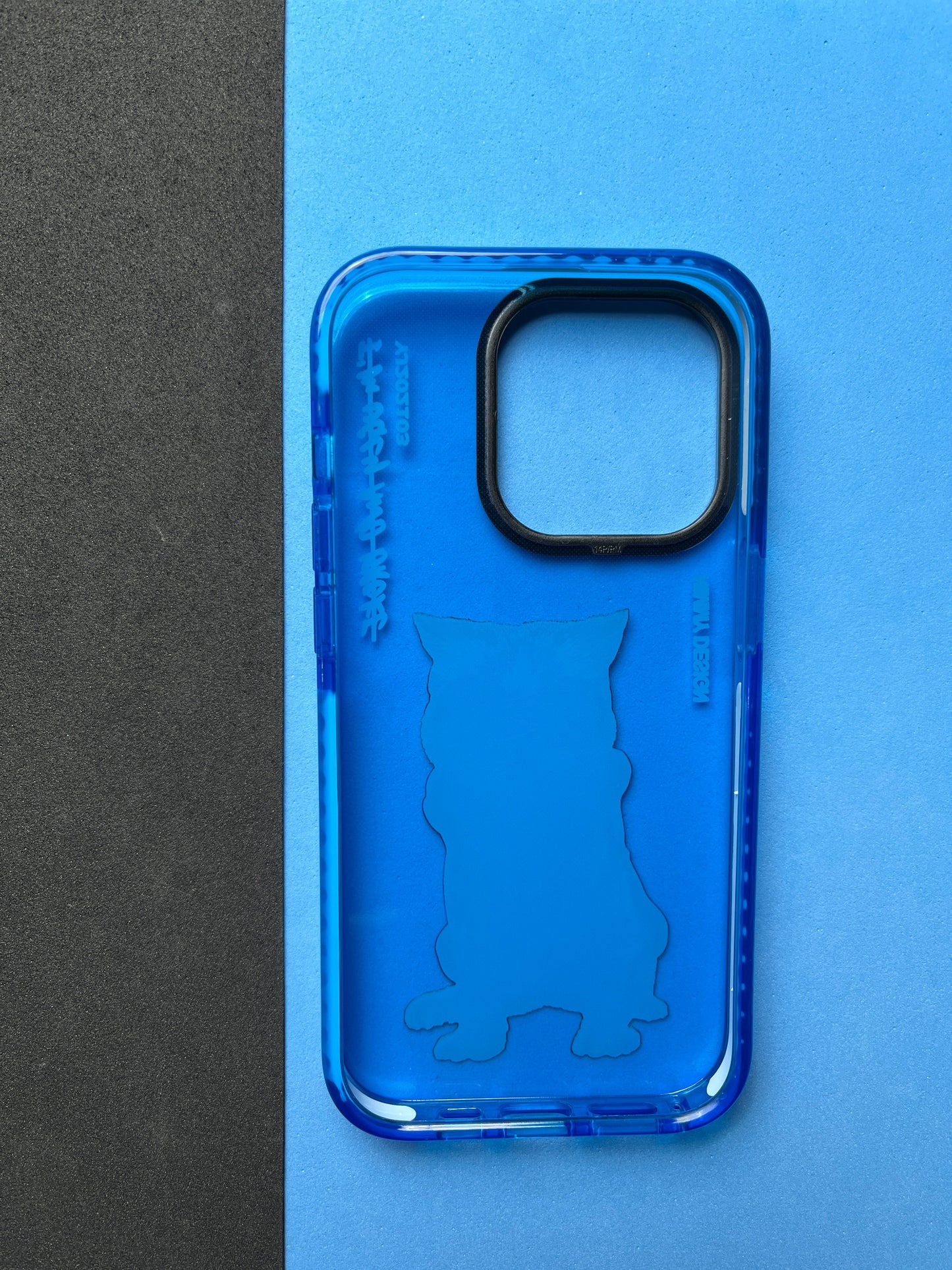 NIMMY Blue Cat  Bumper Case For iPhone