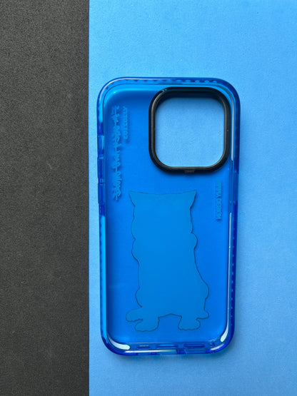 NIMMY Blue Cat  Bumper Case For iPhone