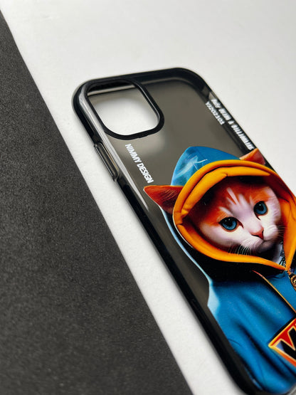 NIMMY Black Cat Bumper Case For iPhone