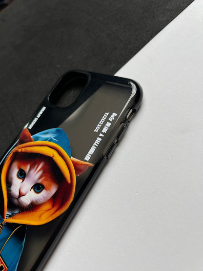 NIMMY Black Cat Bumper Case For iPhone
