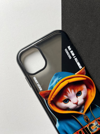 NIMMY Black Cat Bumper Case For iPhone