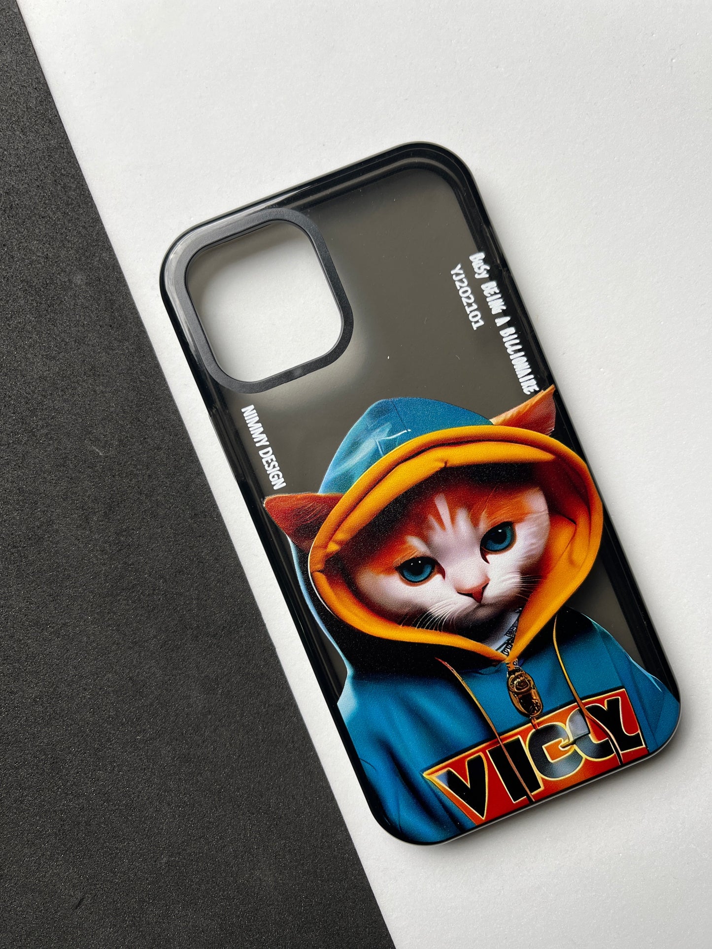 NIMMY Black Cat Bumper Case For iPhone
