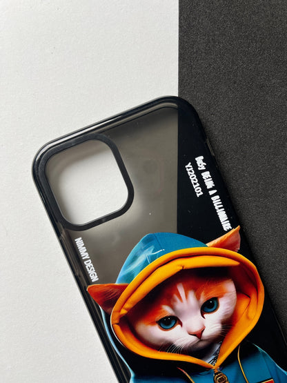 NIMMY Black Cat Bumper Case For iPhone