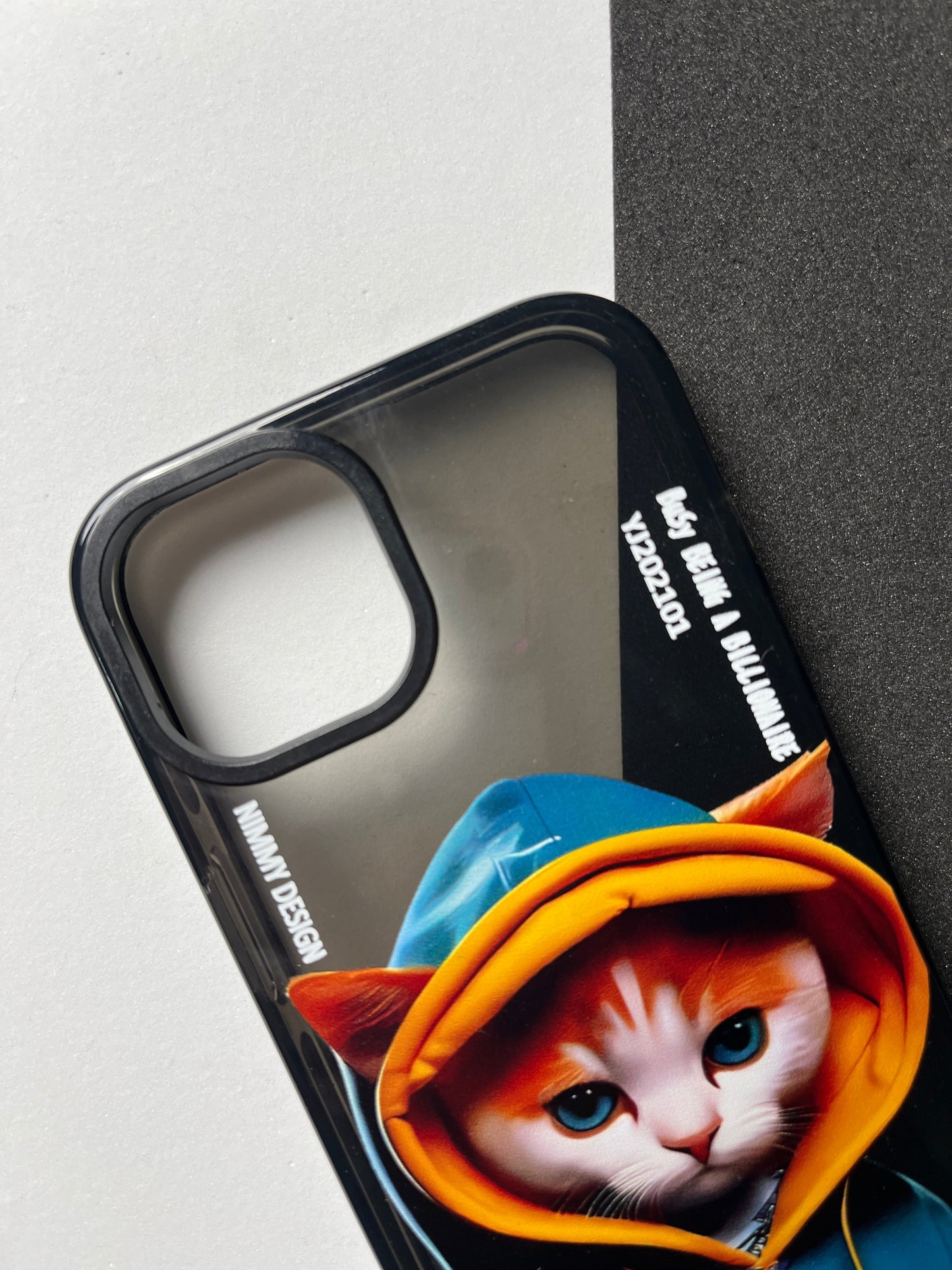 NIMMY Black Cat Bumper Case For iPhone