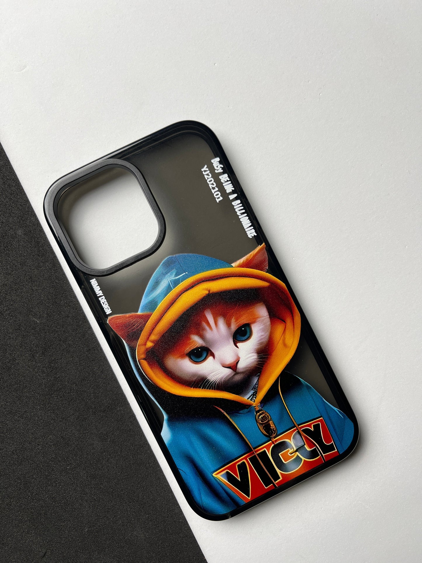 NIMMY Black Cat Bumper Case For iPhone
