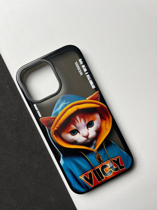 NIMMY Black Cat Bumper Case For iPhone