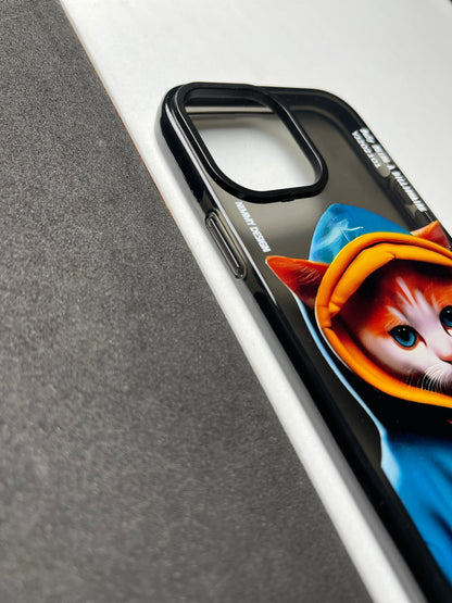 NIMMY Black Cat Bumper Case For iPhone