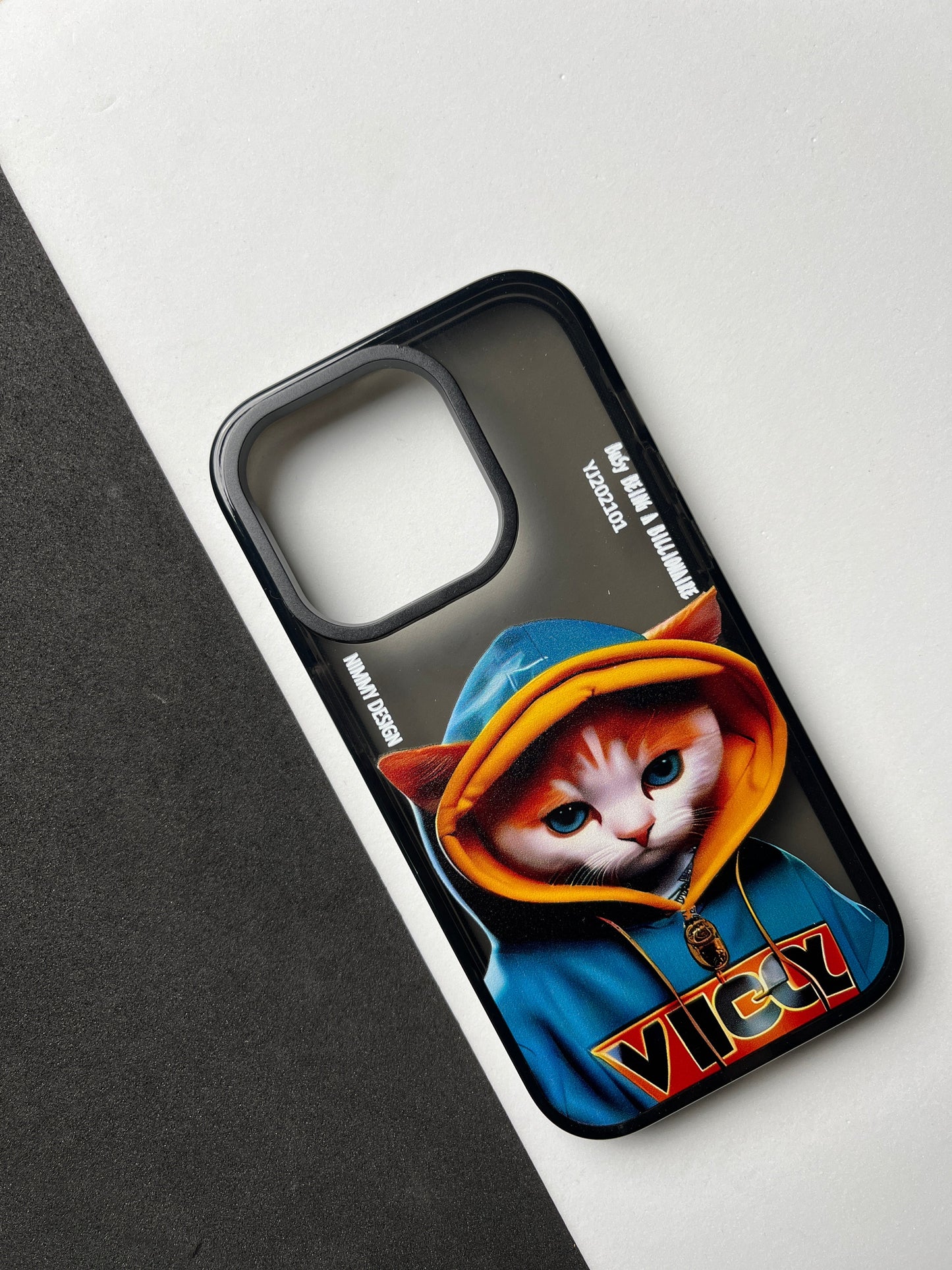 NIMMY Black Cat Bumper Case For iPhone