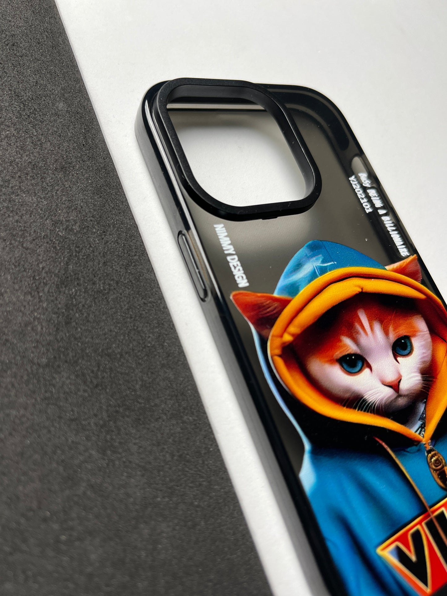 NIMMY Black Cat Bumper Case For iPhone