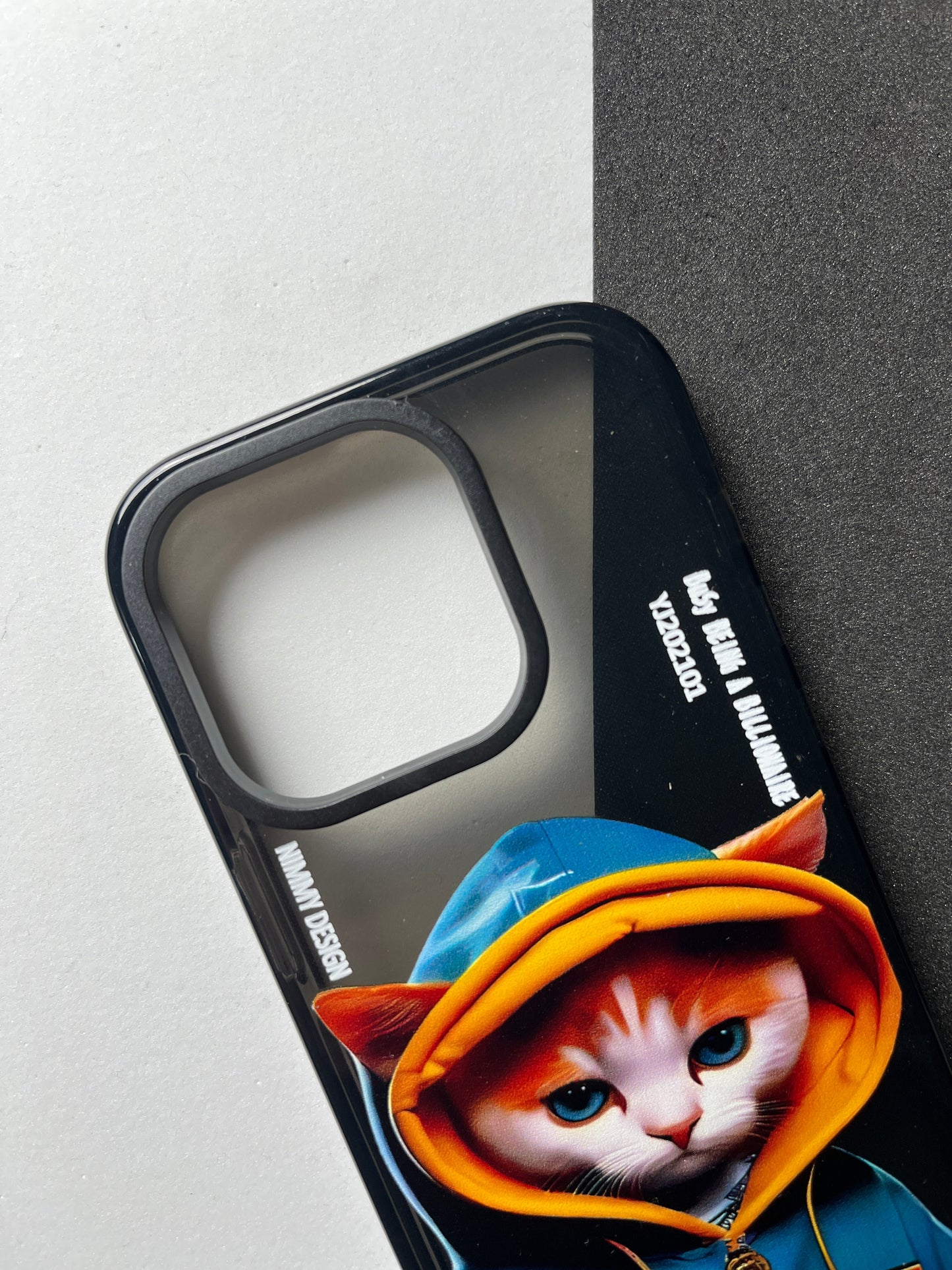 NIMMY Black Cat Bumper Case For iPhone