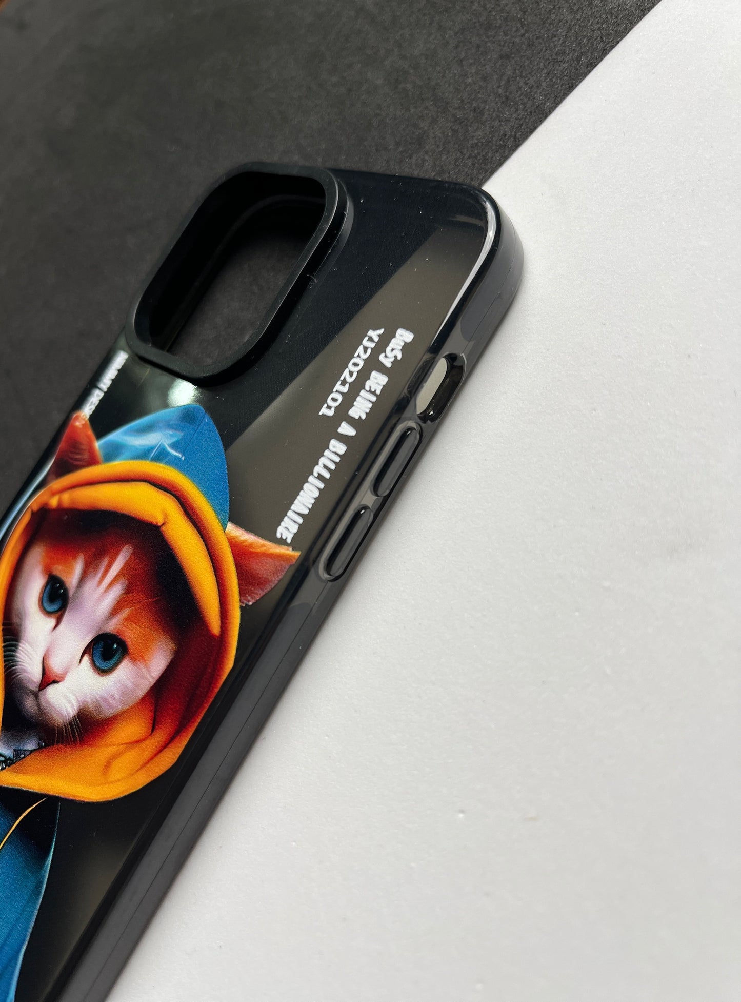 NIMMY Black Cat Bumper Case For iPhone