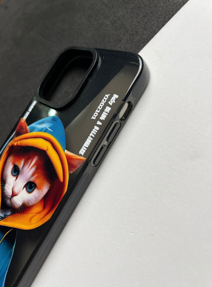 NIMMY Black Cat Bumper Case For iPhone