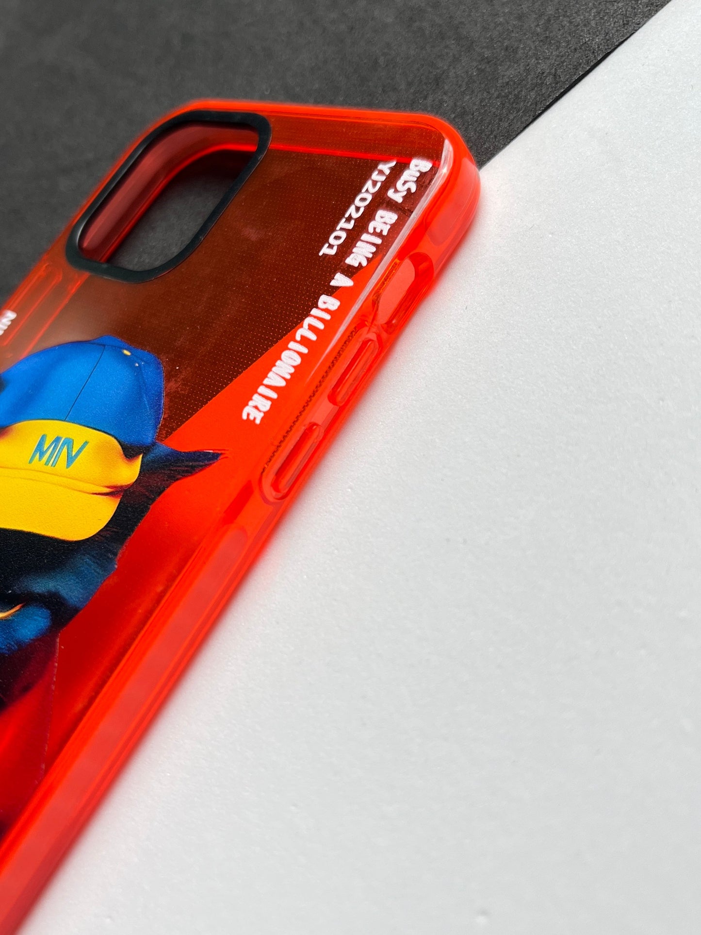 NIMMY Red Cat Bumper Case For iPhone