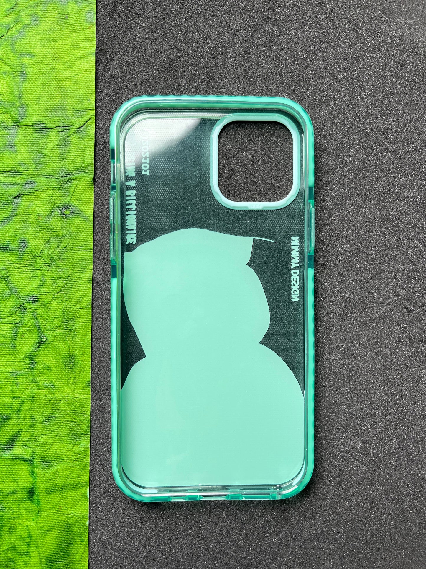 NIMMY Green Cat Bumper Case For iPhone