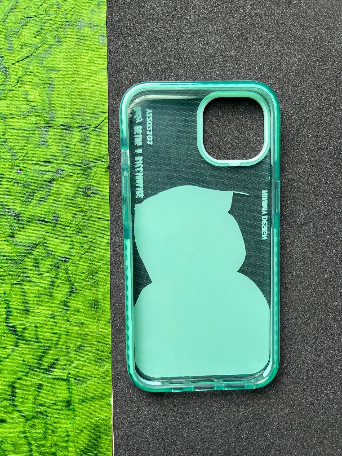 NIMMY Green Cat Bumper Case For iPhone