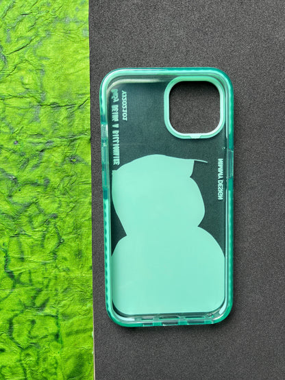 NIMMY Green Cat Bumper Case For iPhone